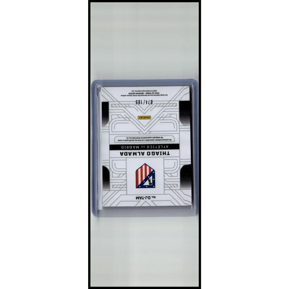Thiago Almada 2025-26 Panini Obsidian Dual Patch Auto /199